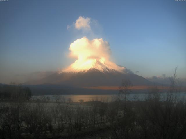 山中湖からの富士山