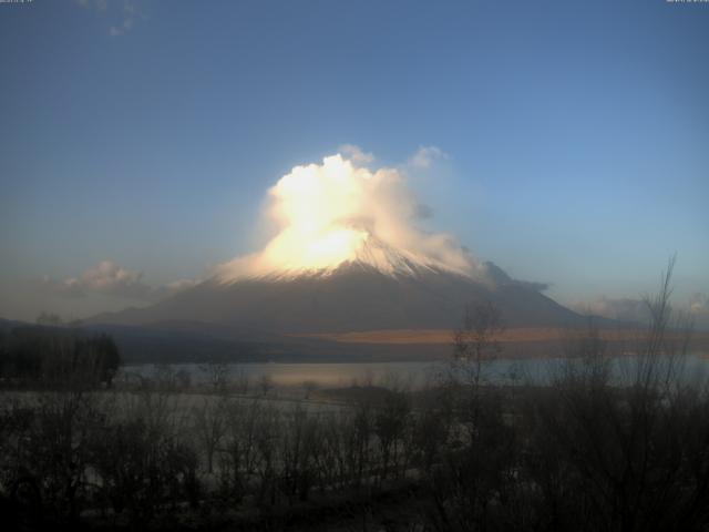 山中湖からの富士山