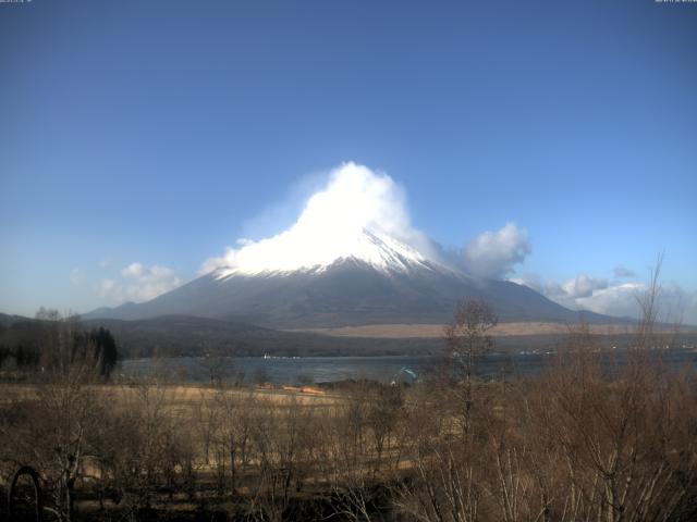 山中湖からの富士山