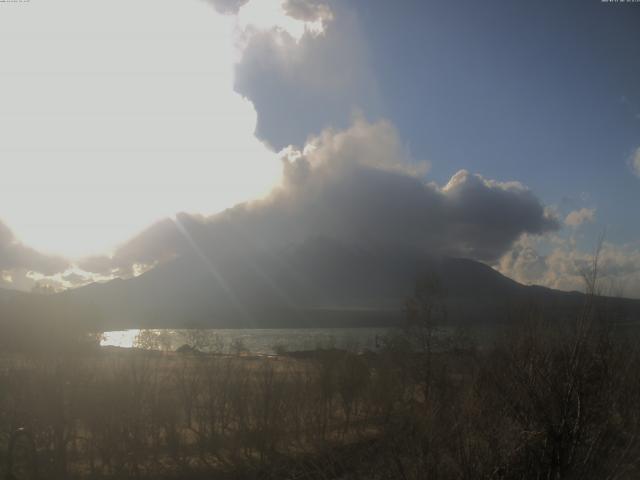 山中湖からの富士山