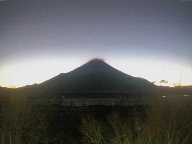 山中湖からの富士山