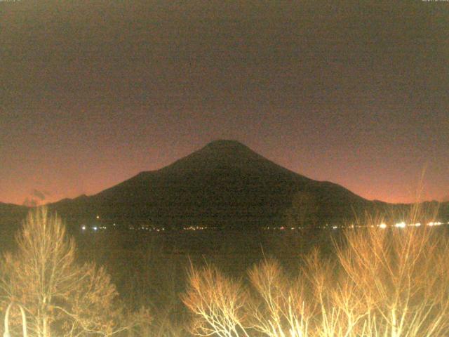 山中湖からの富士山