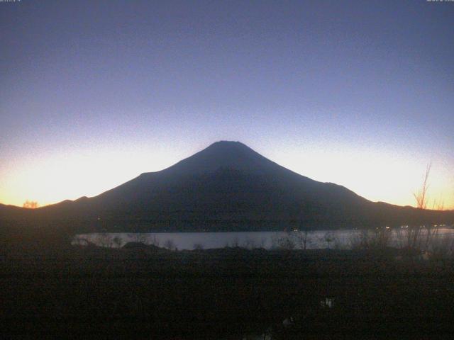山中湖からの富士山
