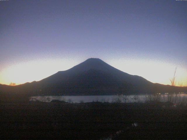 山中湖からの富士山