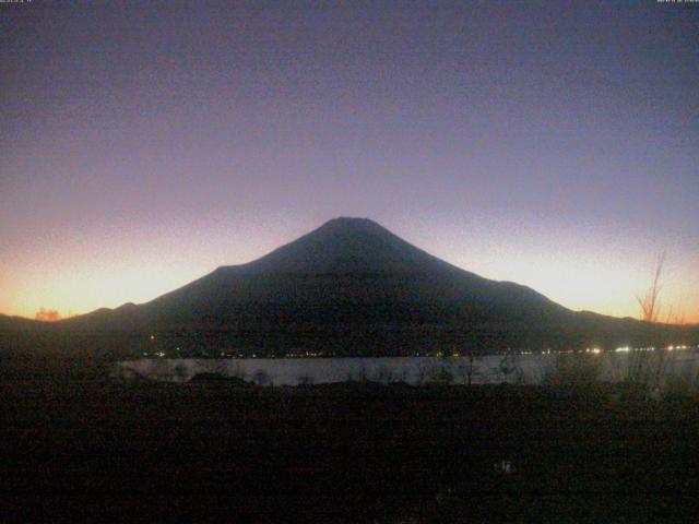 山中湖からの富士山