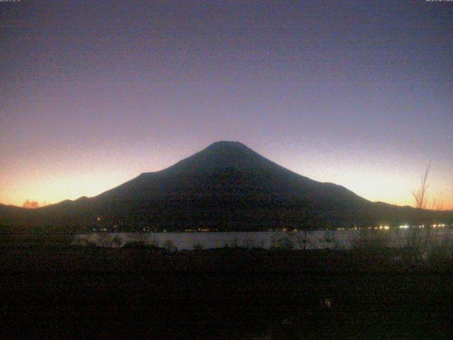 山中湖からの富士山