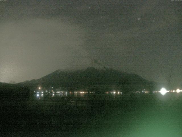 山中湖からの富士山