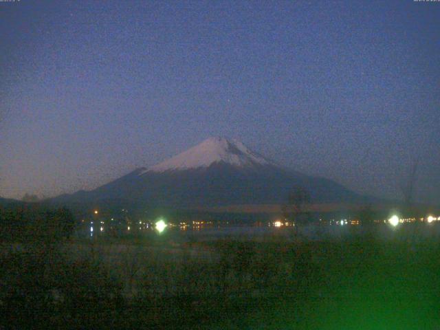 山中湖からの富士山