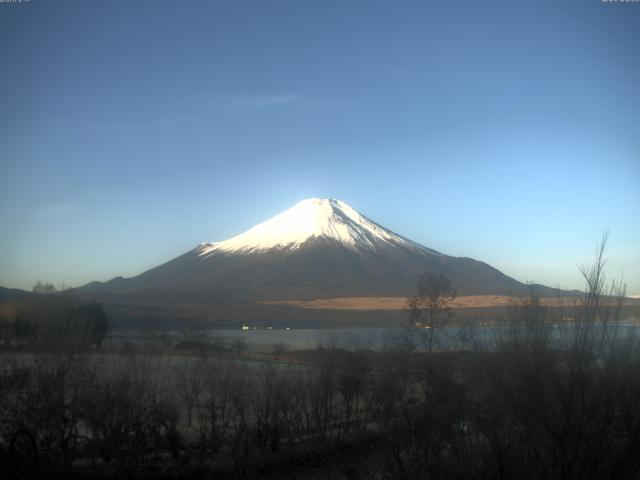 山中湖からの富士山