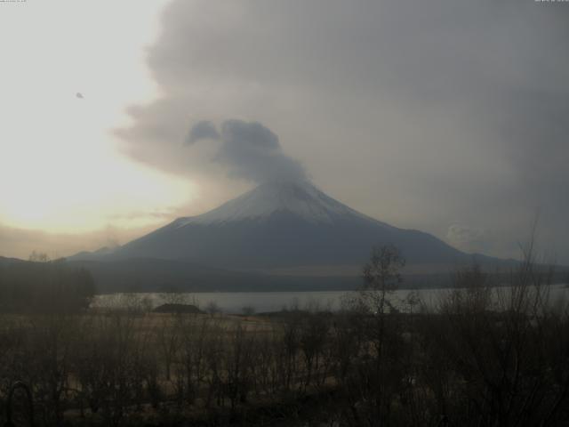 山中湖からの富士山