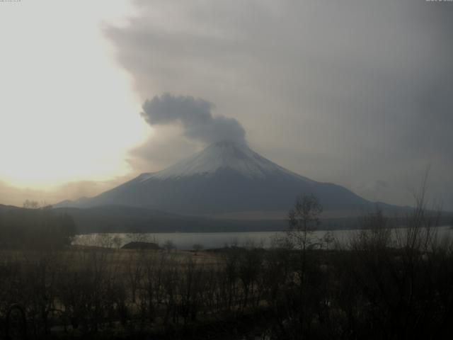 山中湖からの富士山