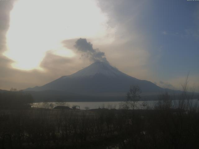 山中湖からの富士山