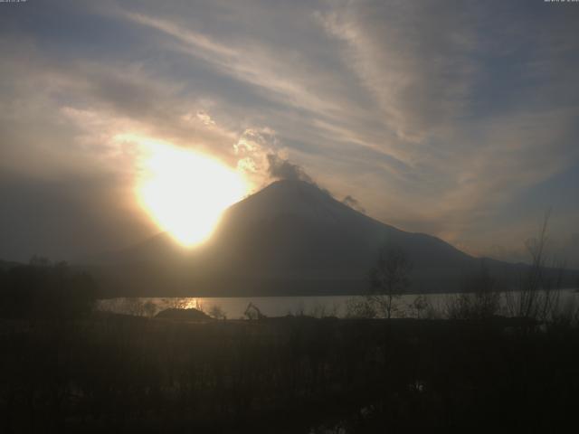 山中湖からの富士山