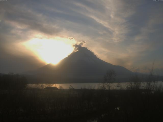山中湖からの富士山