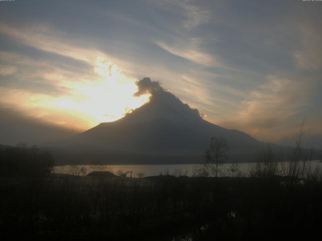 山中湖からの富士山