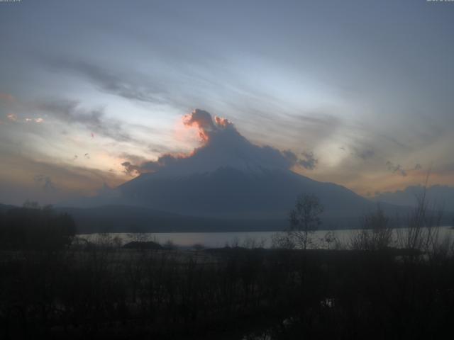 山中湖からの富士山