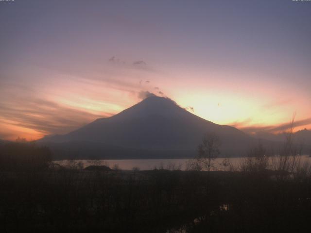 山中湖からの富士山