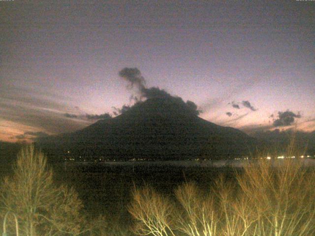 山中湖からの富士山