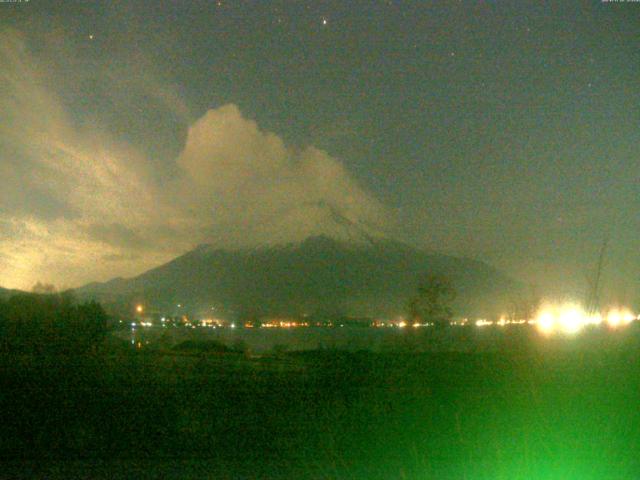 山中湖からの富士山