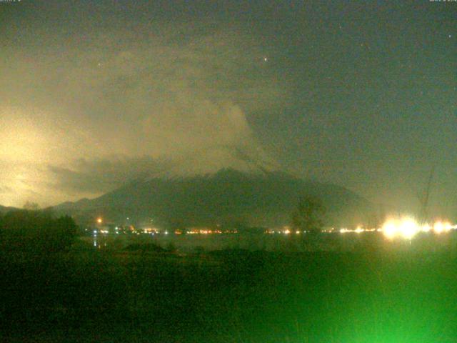 山中湖からの富士山