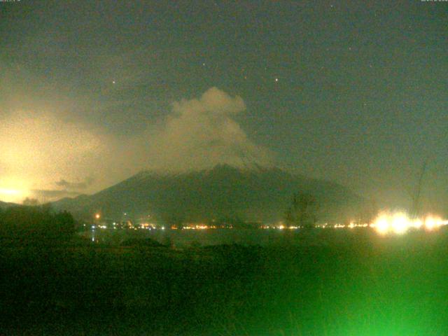 山中湖からの富士山