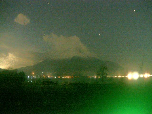 山中湖からの富士山