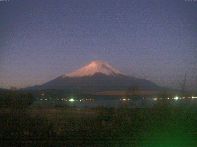 山中湖からの富士山
