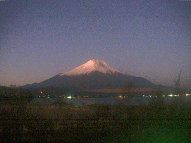 山中湖からの富士山