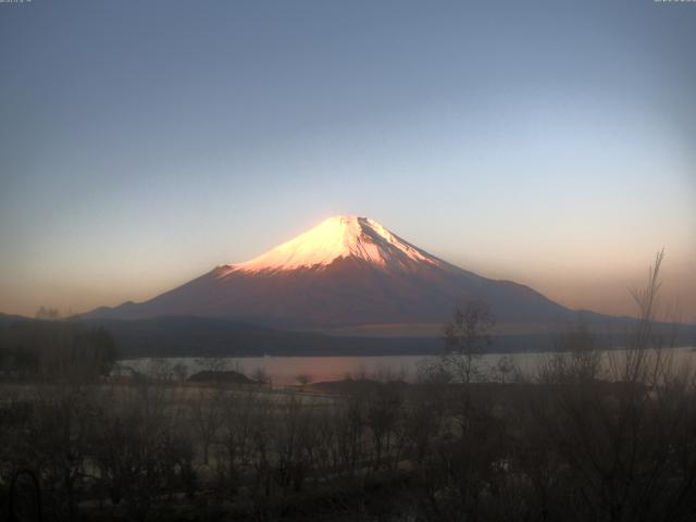 山中湖からの富士山