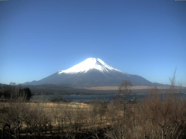 山中湖からの富士山