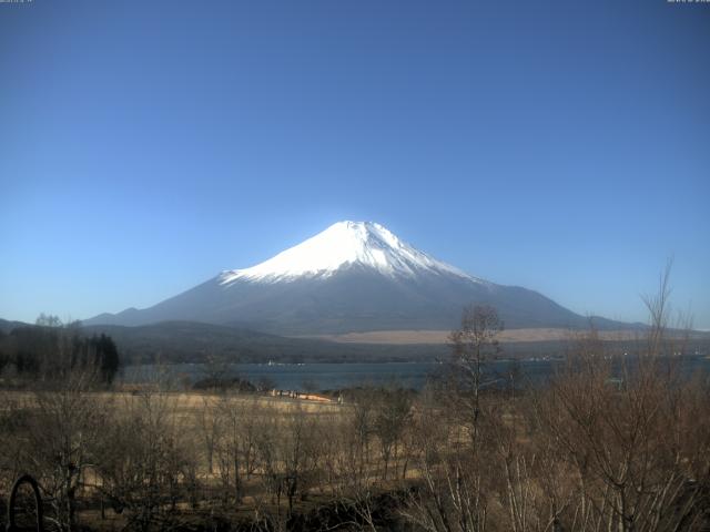 山中湖からの富士山