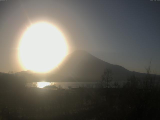 山中湖からの富士山