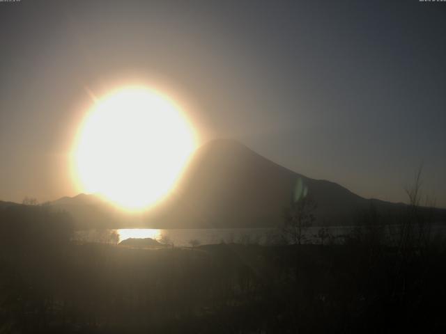 山中湖からの富士山