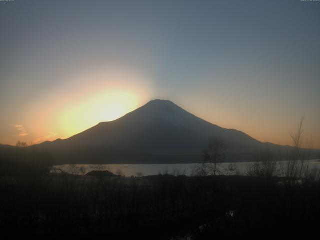山中湖からの富士山