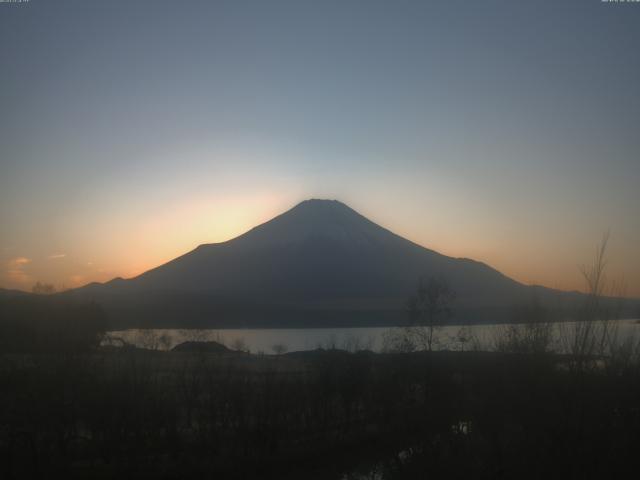 山中湖からの富士山