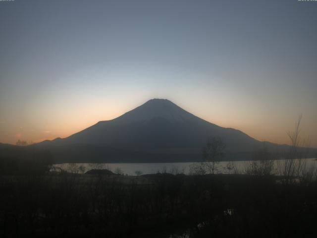 山中湖からの富士山