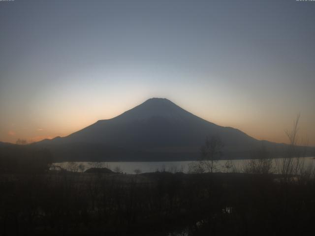 山中湖からの富士山