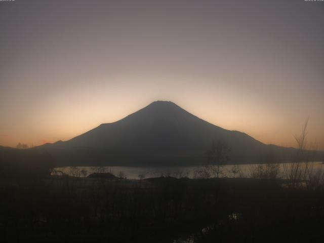 山中湖からの富士山