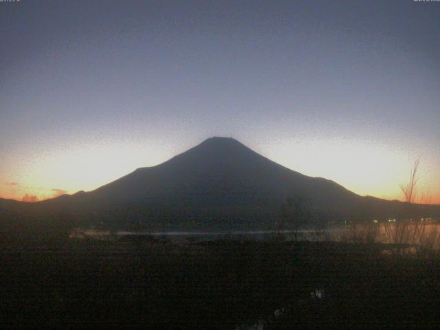 山中湖からの富士山