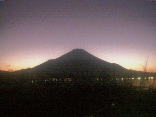 山中湖からの富士山
