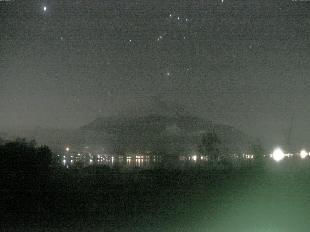 山中湖からの富士山