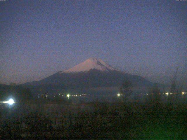 山中湖からの富士山