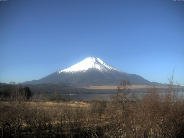 山中湖からの富士山