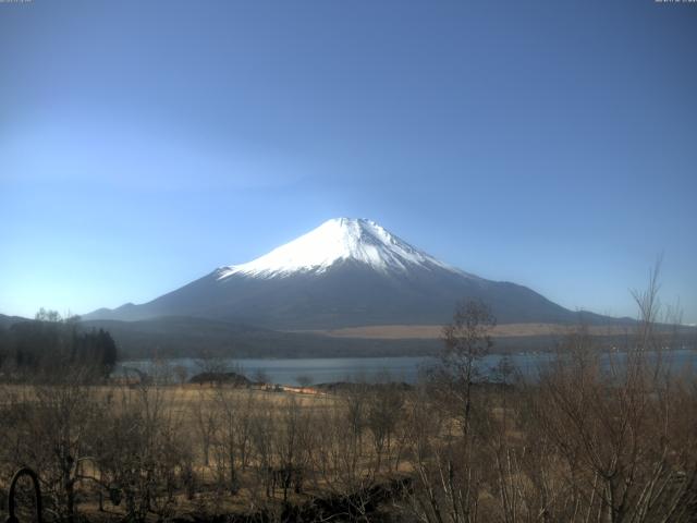 山中湖からの富士山