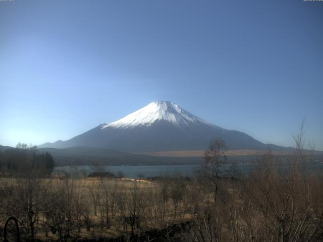 山中湖からの富士山