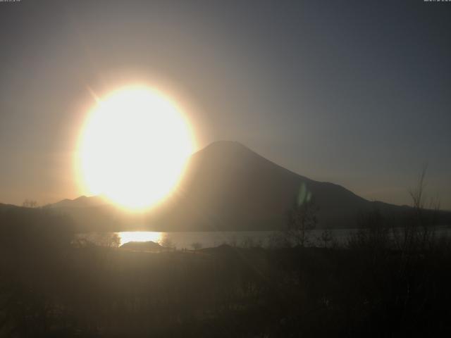 山中湖からの富士山