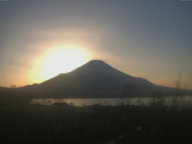 山中湖からの富士山