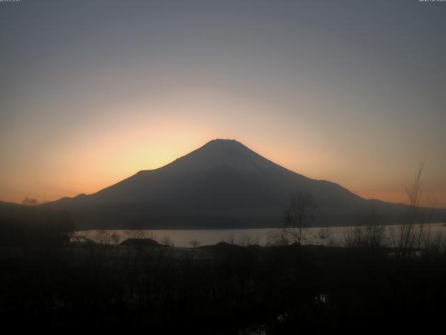 山中湖からの富士山