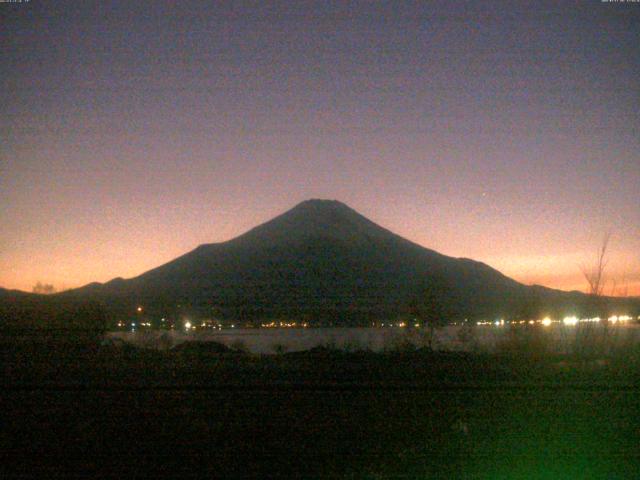 山中湖からの富士山