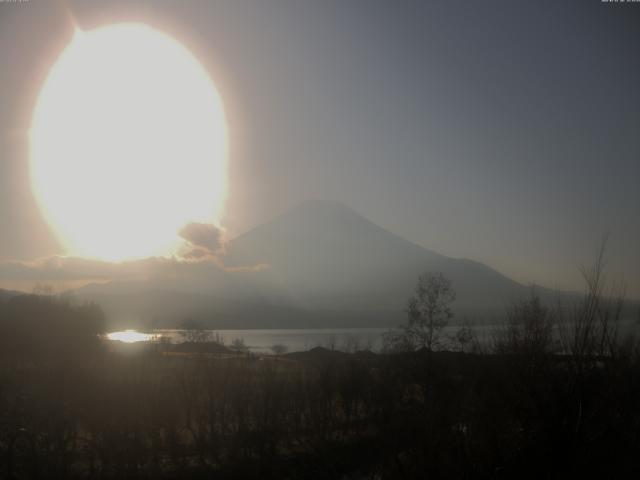 山中湖からの富士山